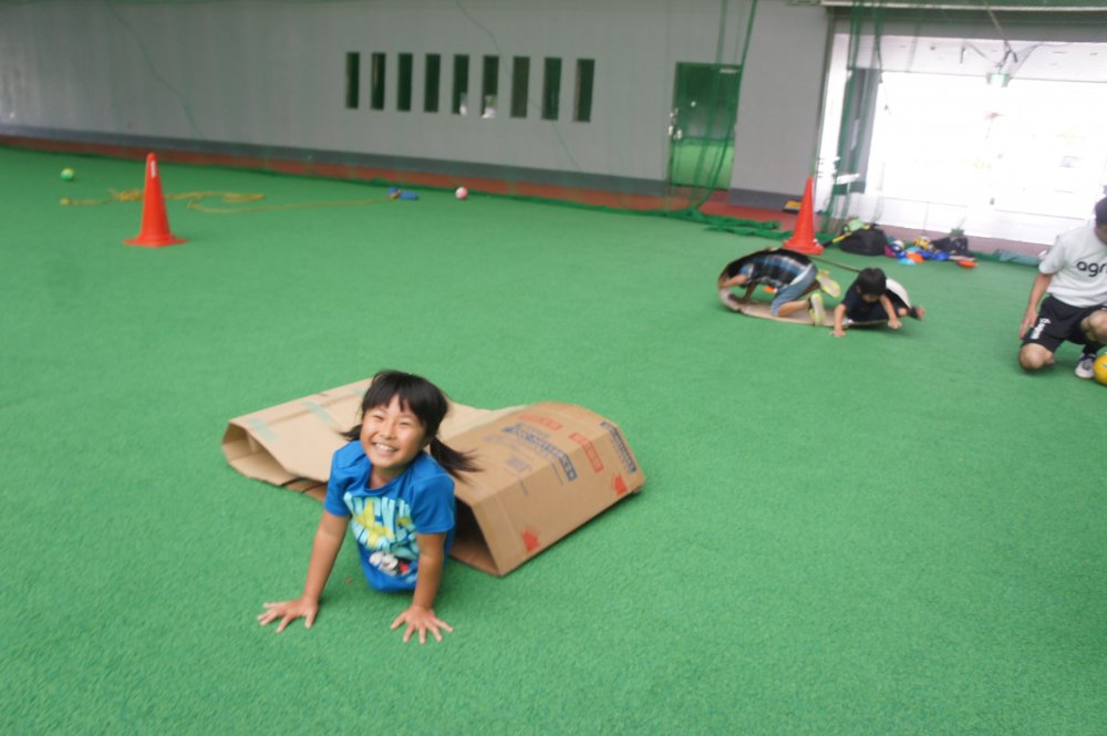 沖縄県名護市でキッズサッカー行ってます。