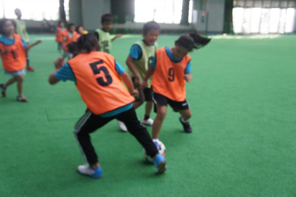 沖縄県名護市でキッズサッカー行っています。