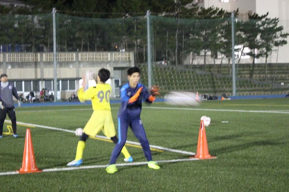 ＃沖縄県 北部 名護市 ゴールキーパークリニック開催