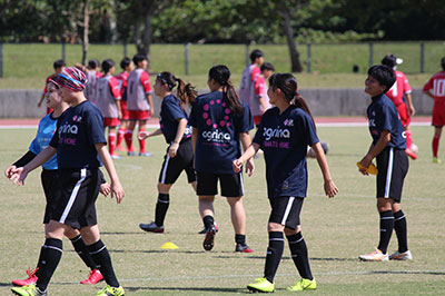 チーム練習風景